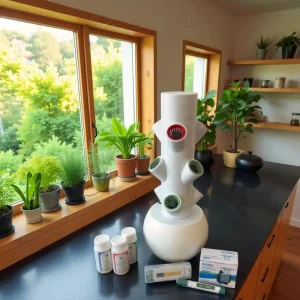 Egedor 9'lu Dikey Topraksız  Tarım Kulesi Seti  (Ev İçi Grow Tower)