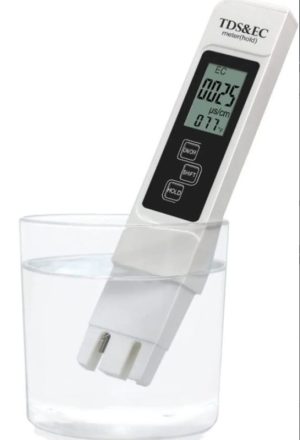Topraksız Tarım TDS & EC Metre Su Kalite İletkenlik Ölçme Termometre Su Test Cihazı